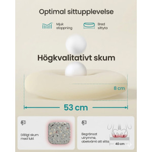 Ergonomisk Kontorsstol med Nät – Bläcksvart – Premium Komfort