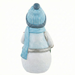 Stor Snögubbe 180 cm - Glasfiber för Julskyltning och Marknadsföring Stor Snögubbe 180 cm - Glasfiber för Julskyltning och Marknadsföring