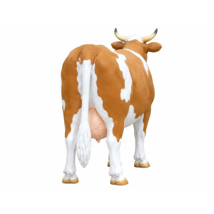 Mjölkbar Ko i Naturlig Storlek 220 cm – "Leni" Simmental (19L Tank) Glasfiber Mjölkbar Ko i Naturlig Storlek 220 cm – "Leni" Simmental (19L Tank) Glasfiber