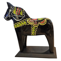 Stor Dalahäst 175 cm Glasfiber