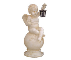 Vacker Skyddsängel Skulptur för Kyrka & Gravplats (74 cm)