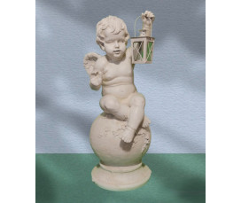 Vacker Skyddsängel Skulptur för Kyrka & Gravplats (74 cm)
