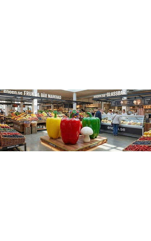 Reklamdisplayer – Glass, Bär & Grönsaker Reklamdisplayer – Glass, Bär & Grönsaker
