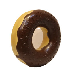 Stor Chokladmunk Figur – 71 cm Stående Konditori-Bageridekoration