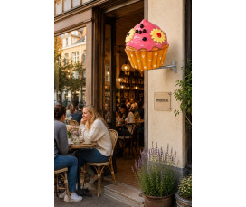 Väggmonterad Muffins / Hängande Cupcake (R-1003)