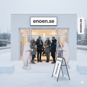 STOR STÅENDE ISBJÖRN I GLASFIBER - 213 CM (SKULPTUR / KONST) STOR STÅENDE ISBJÖRN I GLASFIBER - 213 CM (SKULPTUR / KONST)