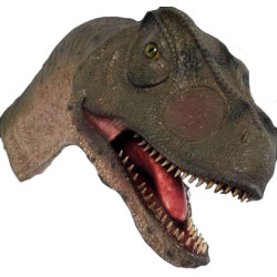 ALLOSAURUS SKULPTUR HUVUD 71 CM