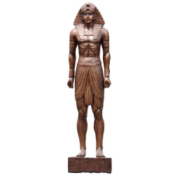 Anubis Väktare XXL | 362 cm Hög Egyptisk Staty i Glasfiber
