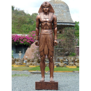 Anubis Väktare XXL | 362 cm Hög Egyptisk Staty i Glasfiber