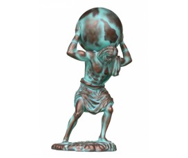 ATLAS 225 CM ANTIK GREKISK SKULPTUR 