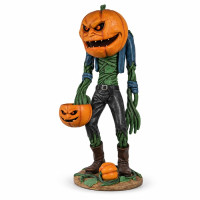 Läskig Pumpaman i Naturlig Storlek (165 cm) – Halloween