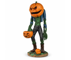 Läskig Pumpaman i Naturlig Storlek (165 cm) – Halloween