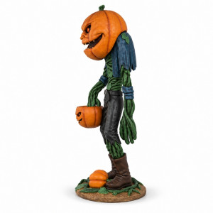 Läskig Pumpaman i Naturlig Storlek (165 cm) – Halloween