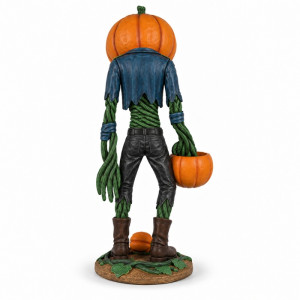 Läskig Pumpaman i Naturlig Storlek (165 cm) – Halloween