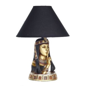 EGYPTISK LAMPA KVINNA 49 CM