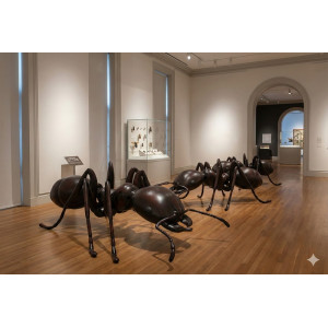 Jättemyra 120 cm – Realistisk 