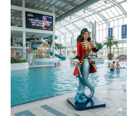 Sassea Sjöjungfru Pirat – Den Ultimata Reklamfiguren i Glasfiber
