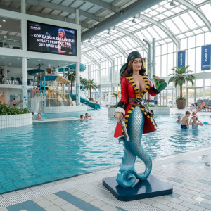 Sassea Sjöjungfru Pirat – Den Ultimata Reklamfiguren i Glasfiber