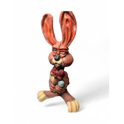 Påskhare dekoration skulptur 150 cm – Förstärkt Glasfiber med UV-skydd