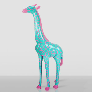 GIRAFF ART DESIGN 205 CM PERFEKT REKVISITA, REKLAM ELLER SKULPTUR 