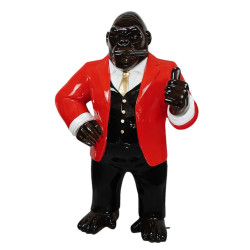 GORILLA HÅLLER TUMMEN UPP ART DESIGN  172 CM “HYR ELLER KÖP” 