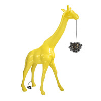 STOR GIRAFF LAMPA 230 CM – GUL VERSION