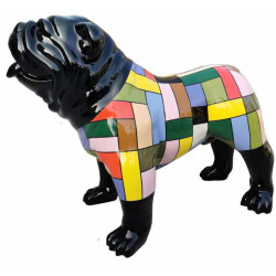 ART DESIGN HUND SKULPTUR