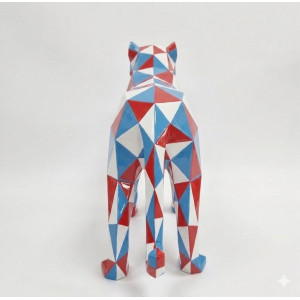 Popkonst Panter / Puma Skulptur 150 cm – Förstärkt Glasfiber för Offentlig Miljö