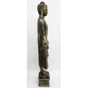 Stående Buddha 175 cm Glasfiber - För Restaurang- Thaimassage & Salong