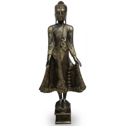 Stående Buddha 175 cm Glasfiber - För Restaurang- Thaimassage & Salong