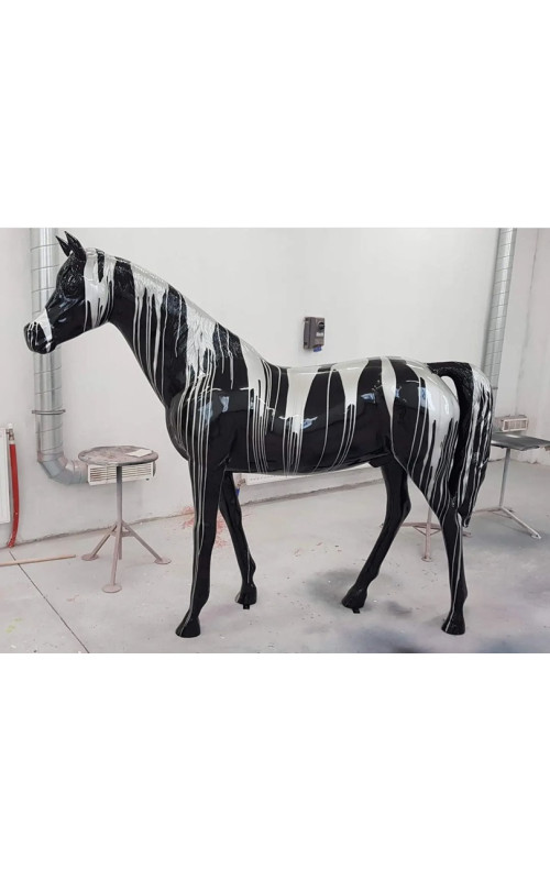 Popkonst Skulpturer & Modern Häst/Åsna Konst