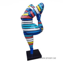 YOGA SKULPTUR KVINNA 200 CM MYCKET VÄLGJORD