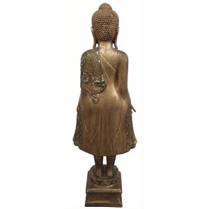 Buddha Skulptur med Mantel - För Restaurang - Spa & Bar (89 cm) Buddha Skulptur med Mantel - För Restaurang - Spa & Bar (89 cm)