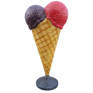 Stor Glass i Glasfiber 195 cm – Reklamdisplay med Egen Logotyp | Miljövänlig Akryl