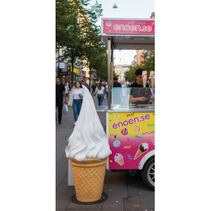 Stor Glassbägare i Glasfiber – 105 cm Reklamglass Stor Glassbägare i Glasfiber – 105 cm Reklamglass