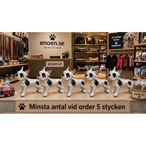 Valp Fransk Bulldog skulptur 24 cm 