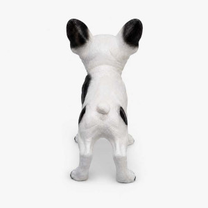 Valp Fransk Bulldog skulptur 24 cm 