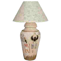 STOR AMFORA LAMPA 97 CM