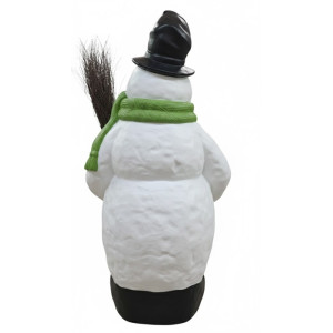 Stor Snögubbe 180 cm - Glasfiber för Köpcentrum & Torg Stor Snögubbe 180 cm - Glasfiber för Köpcentrum & Torg