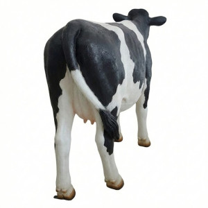 Tjur & Kalv Skulptur i Glasfiber Tjur & Kalv Skulptur i Glasfiber