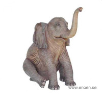 ELEFANT SITTANDE 140x150 cm