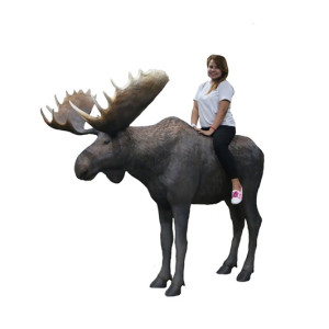 Älg Skulptur - Skapa Naturkänsla Inomhus & Utomhus