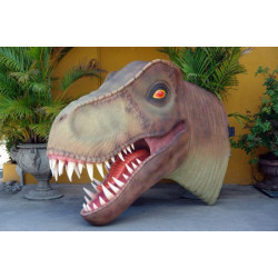 Dinosaurie T-Rex Huvud 207 cm 