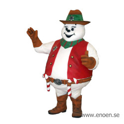 STOR WESTERN SNÖGUBBE “SHERIFF” 225 CM 