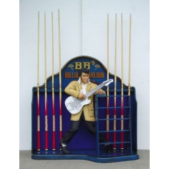 Elvis kö hållare till biljard 116 cm i glasfiber