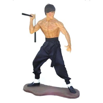 Kung Fu Fighter 173 cm i glasfiber