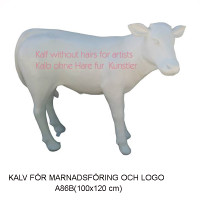 KALV FÖR MARKNADSFÖRING, VALFRI LOGO,  FÄRG  M.M. 100x120 CM