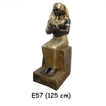 EGYPTISK FIGURER FARAO 125 CM 
