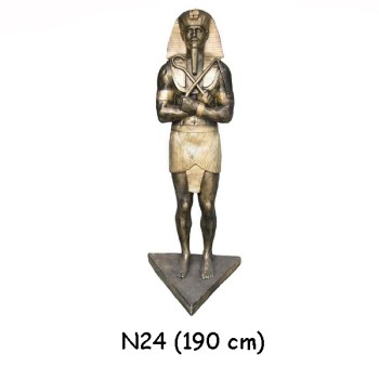EGYPTISK FIGURER RAMZES 190 CM 