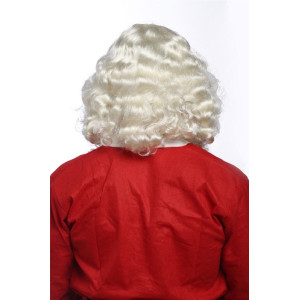 Tomteskägg och Peruk Set – Naturlig Ljusblond